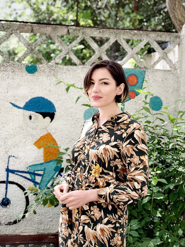 Catrinel Marin, fotografiată pentru interviul Echo Kids